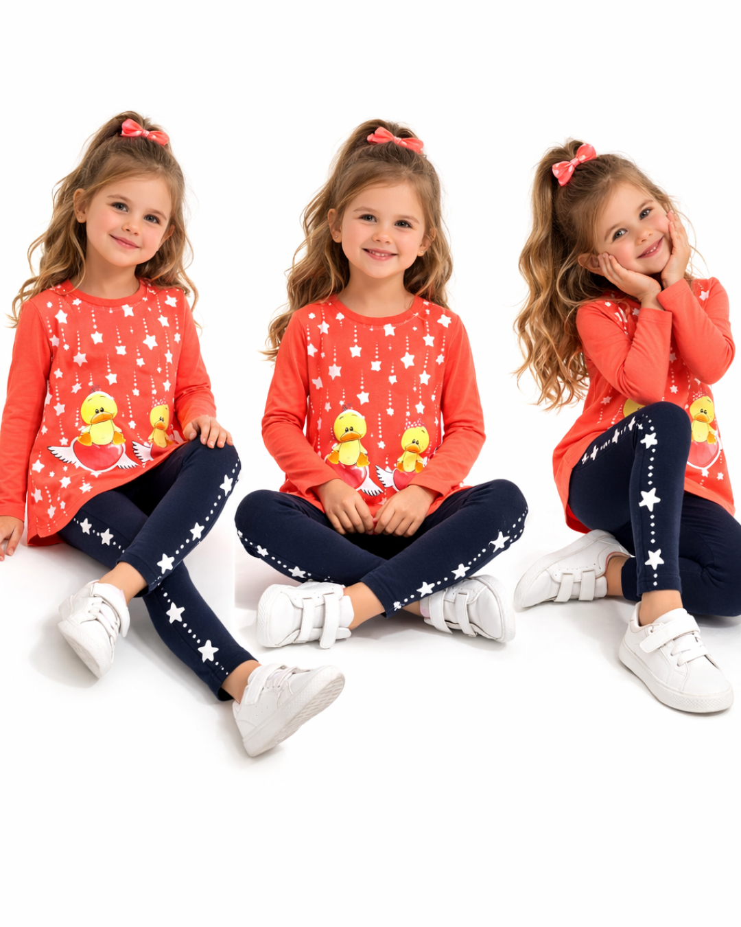 Breeze Kız Bebek Spor Taytlı Takım