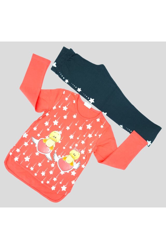 Breeze Kız Bebek Spor Taytlı Takım