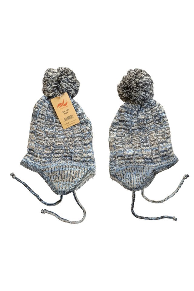 Suyuti Sarmal Renk Örgülü Erkek Bebek Triko Bere