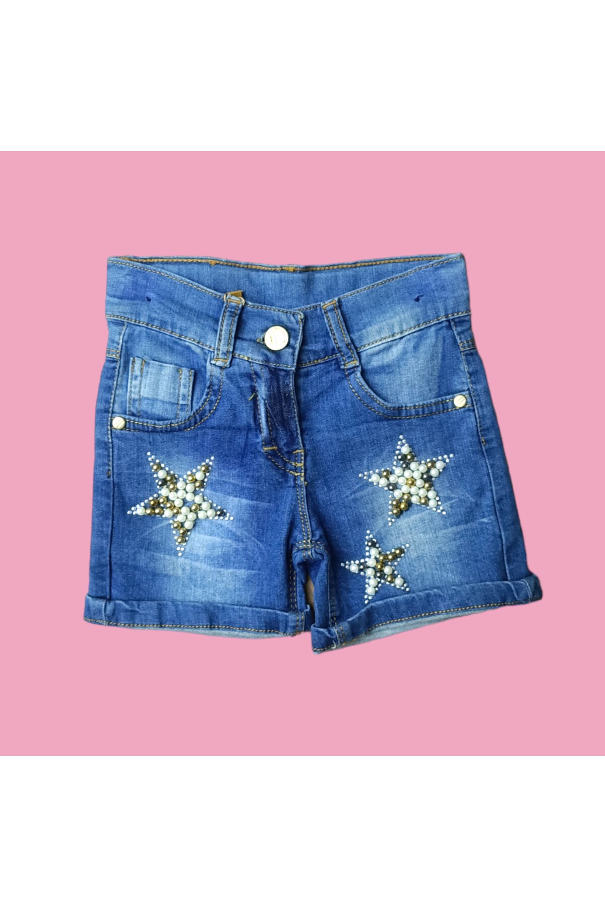 Sercino Kız Çocuk Yazlık Kot Şort