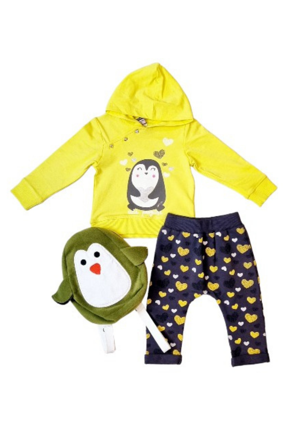 Pelops Kız Bebek Spor Eşofman Takım