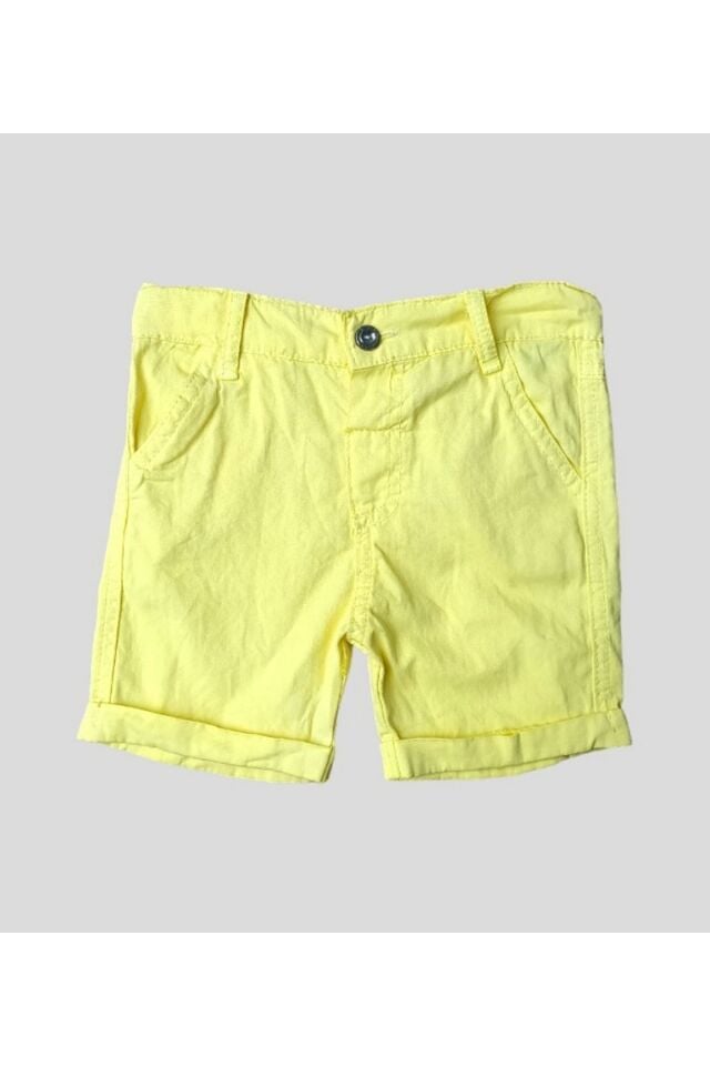 Free Erkek Bebek Keten Şort