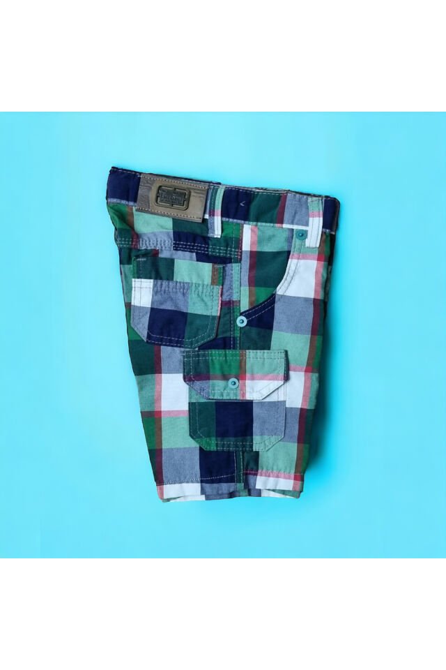 Free Erkek Bebek Yazlık Keten Kapri Şort