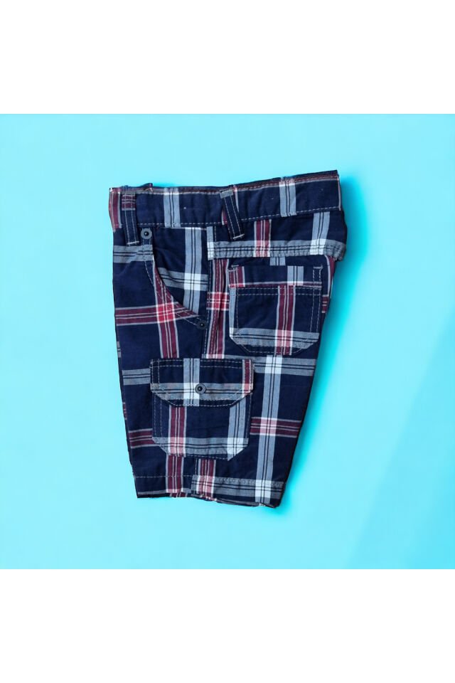 Mix Erkek Bebek Yazlık Keten Kapri Şort