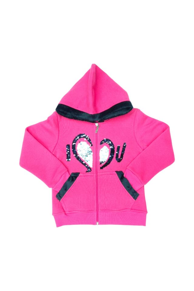 Pelops Kız Çocuk Spor Eşofman Takım Pembe - 6-7 Yaş