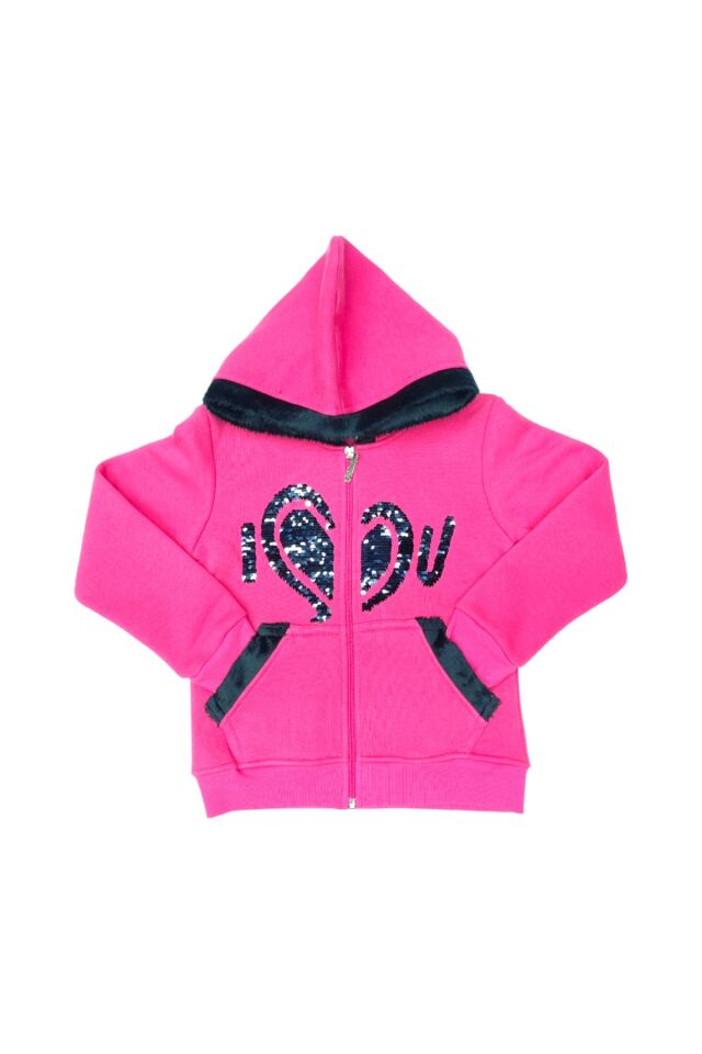 Pelops Kız Çocuk Spor Eşofman Takım Pembe - 6-7 Yaş