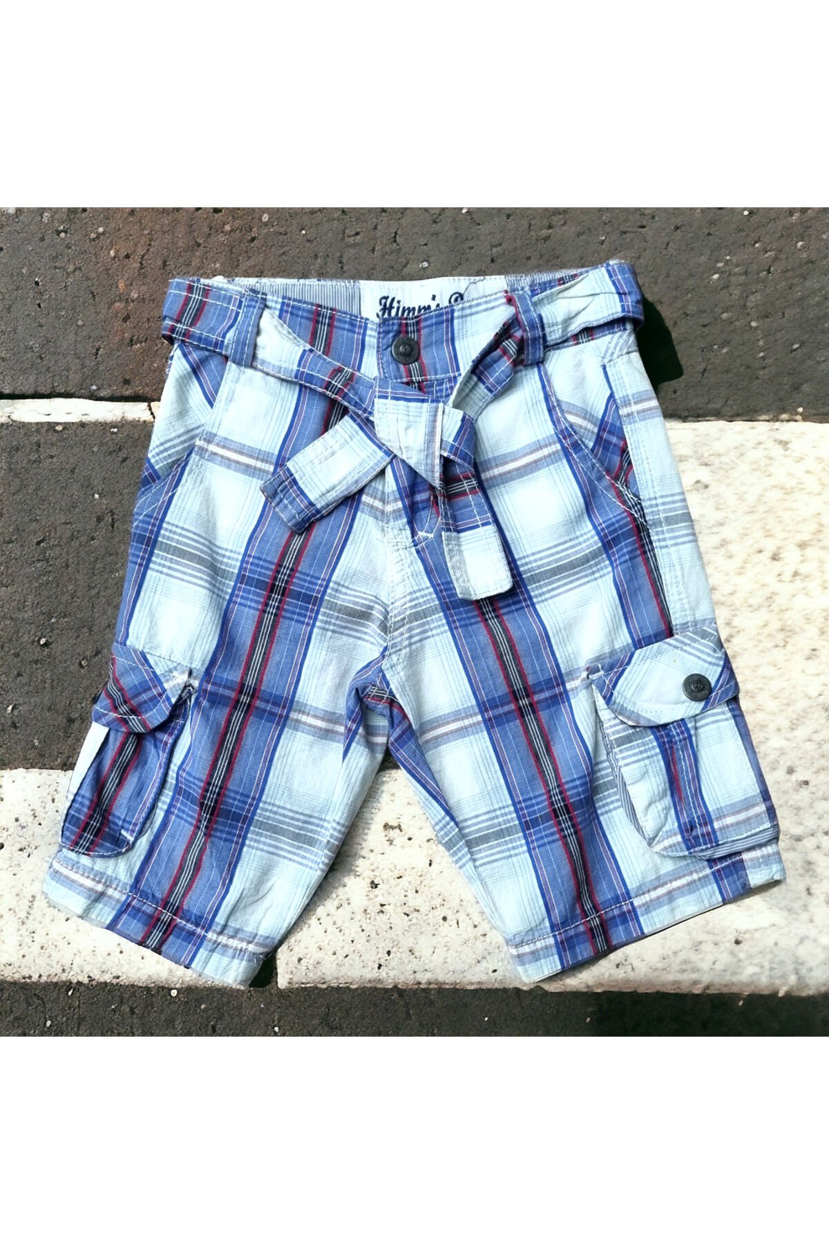 Hmms Erkek Bebek Yazlık Keten Şort