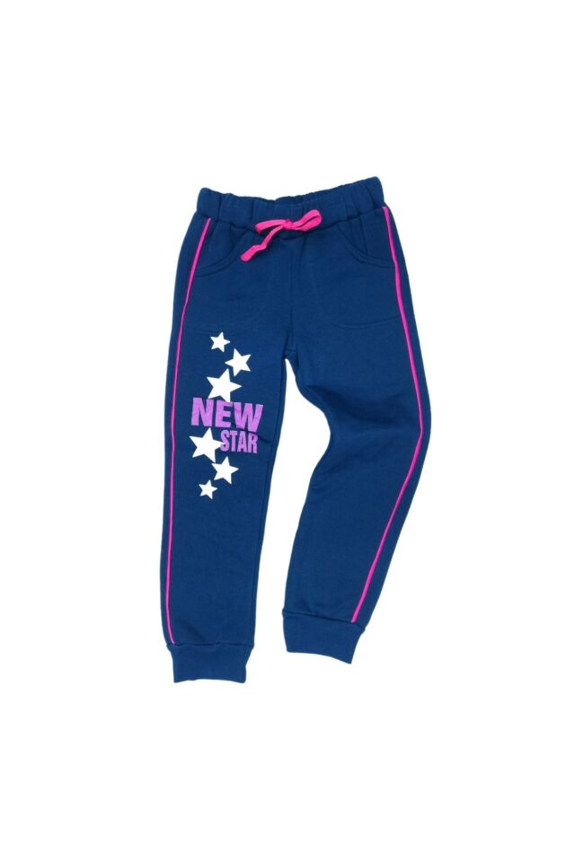 Pelops Kız Çocuk Spor Eşofman Takım Pembe - 7 Yaş