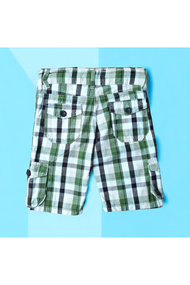 EH Erkek Çocuk Keten Kapri Şort