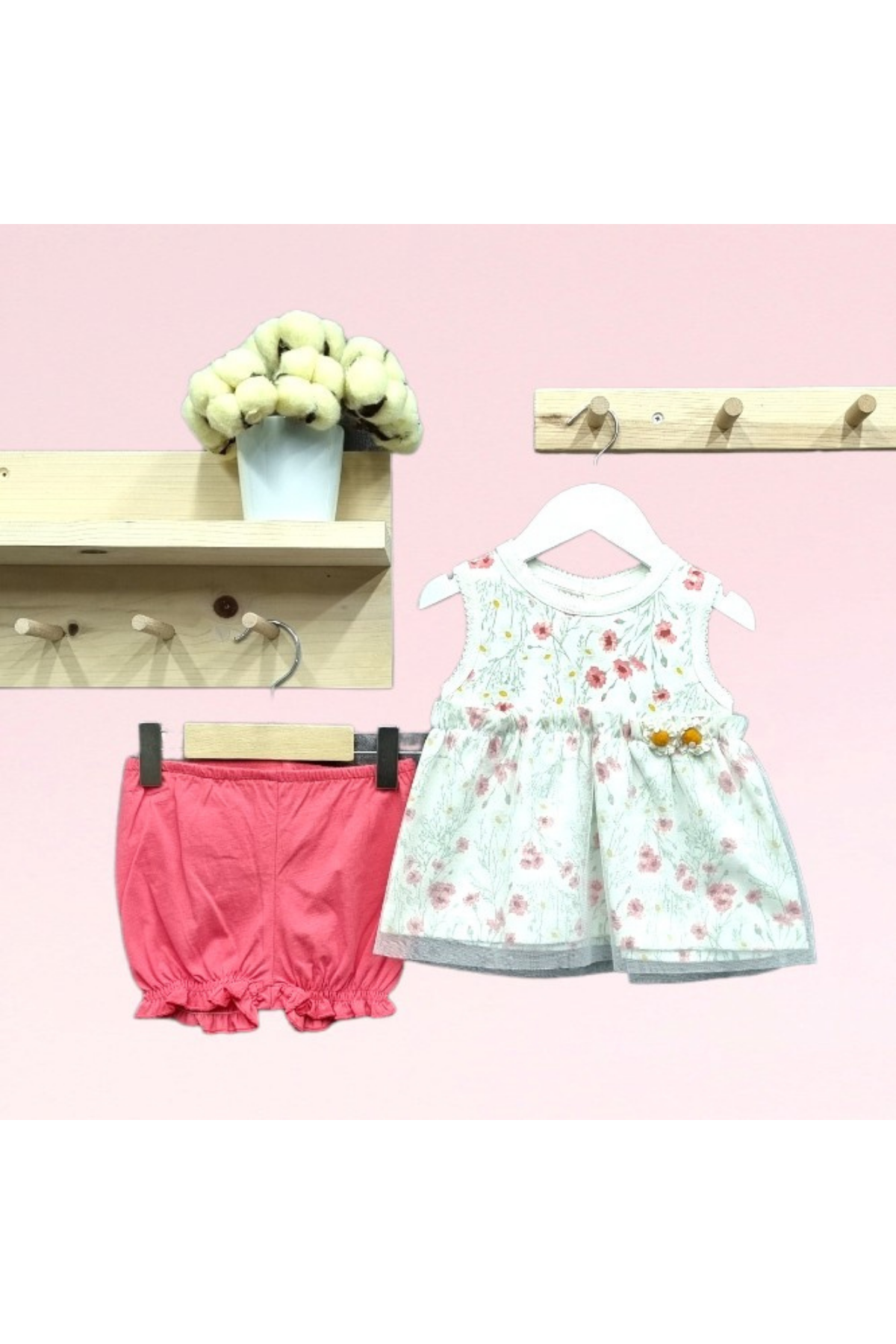 Bebeto Kız Bebek Taytlı Takım