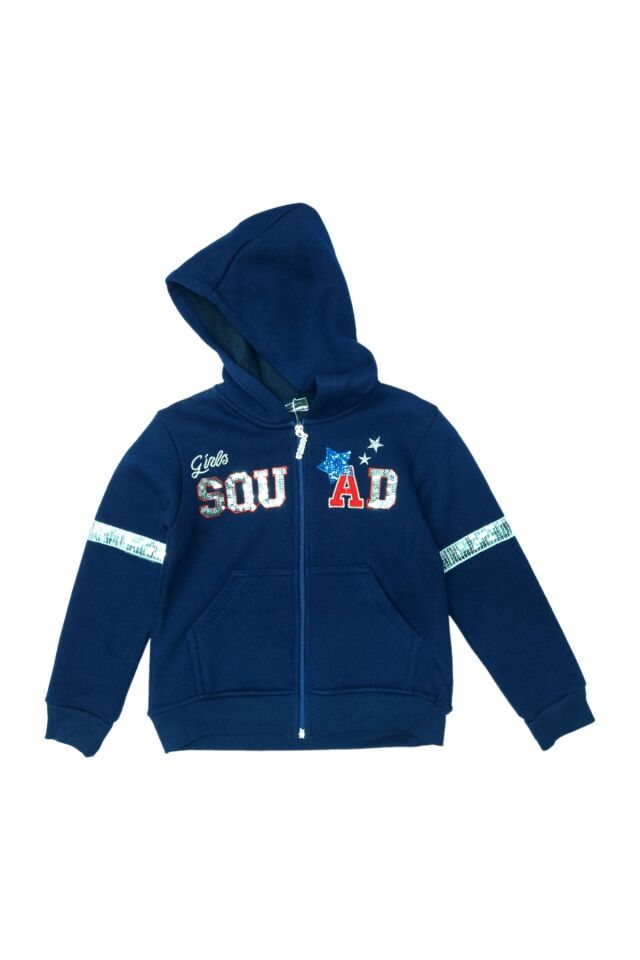 Pelops Kız Çocuk Spor Eşofman Takım Lacivert - 6-7 Yaş