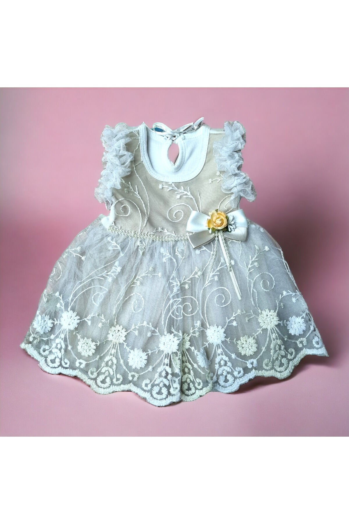 Flexi Kız Bebek Yazlık Elbise