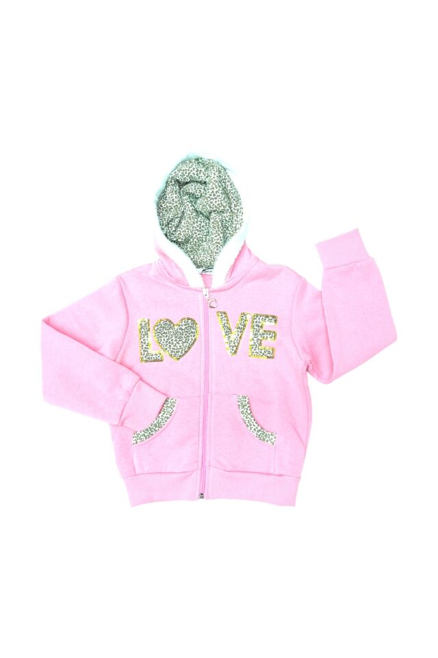 Pelops Kız Çocuk Spor Eşofman Takım Pembe - 6-7 Yaş