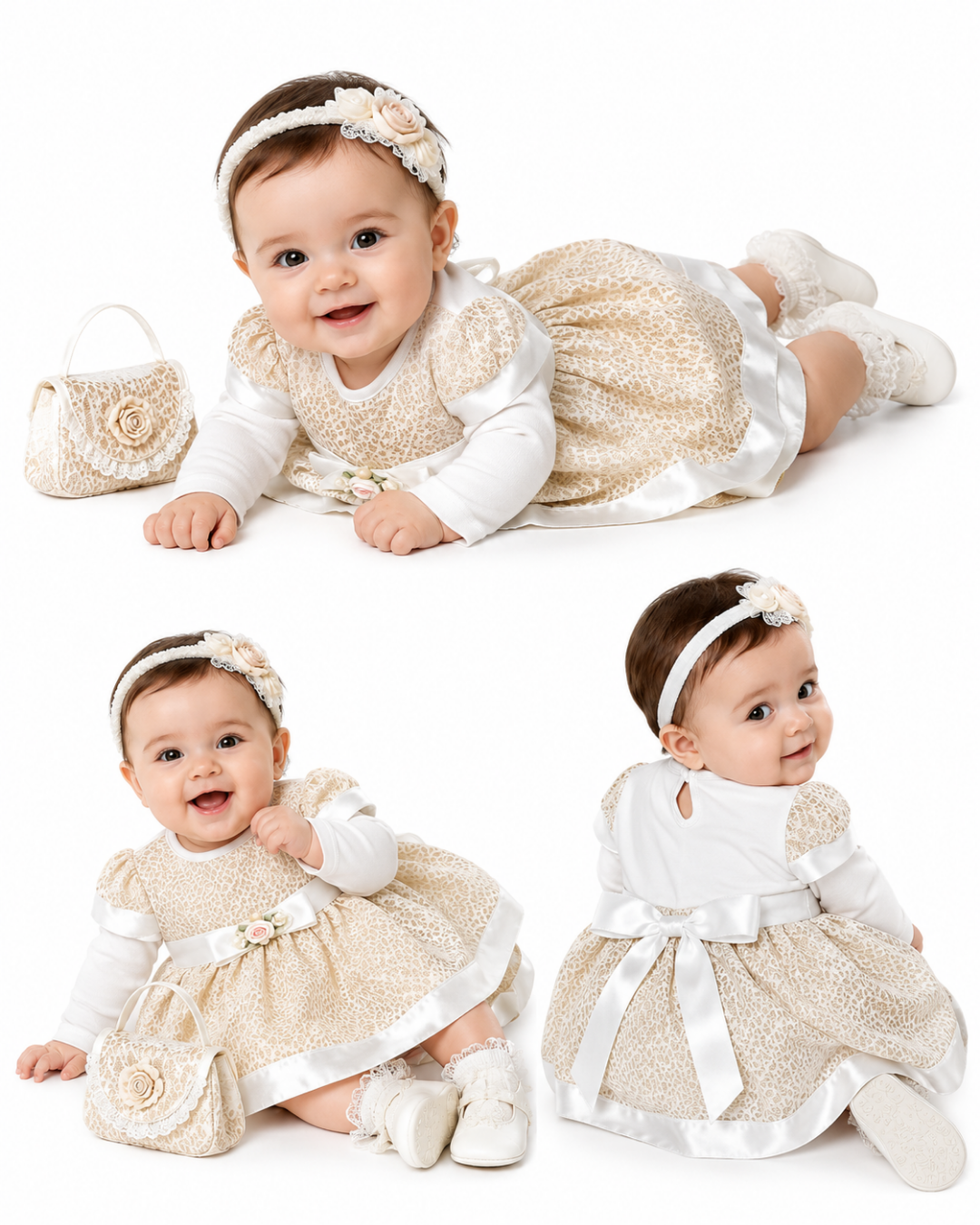Flexi Kız Bebek Elbise