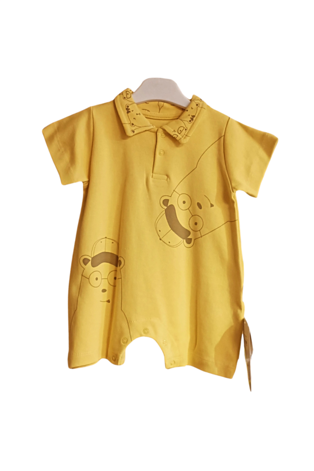 Bebeto Erkek Bebek Ayıcıklı Tulum