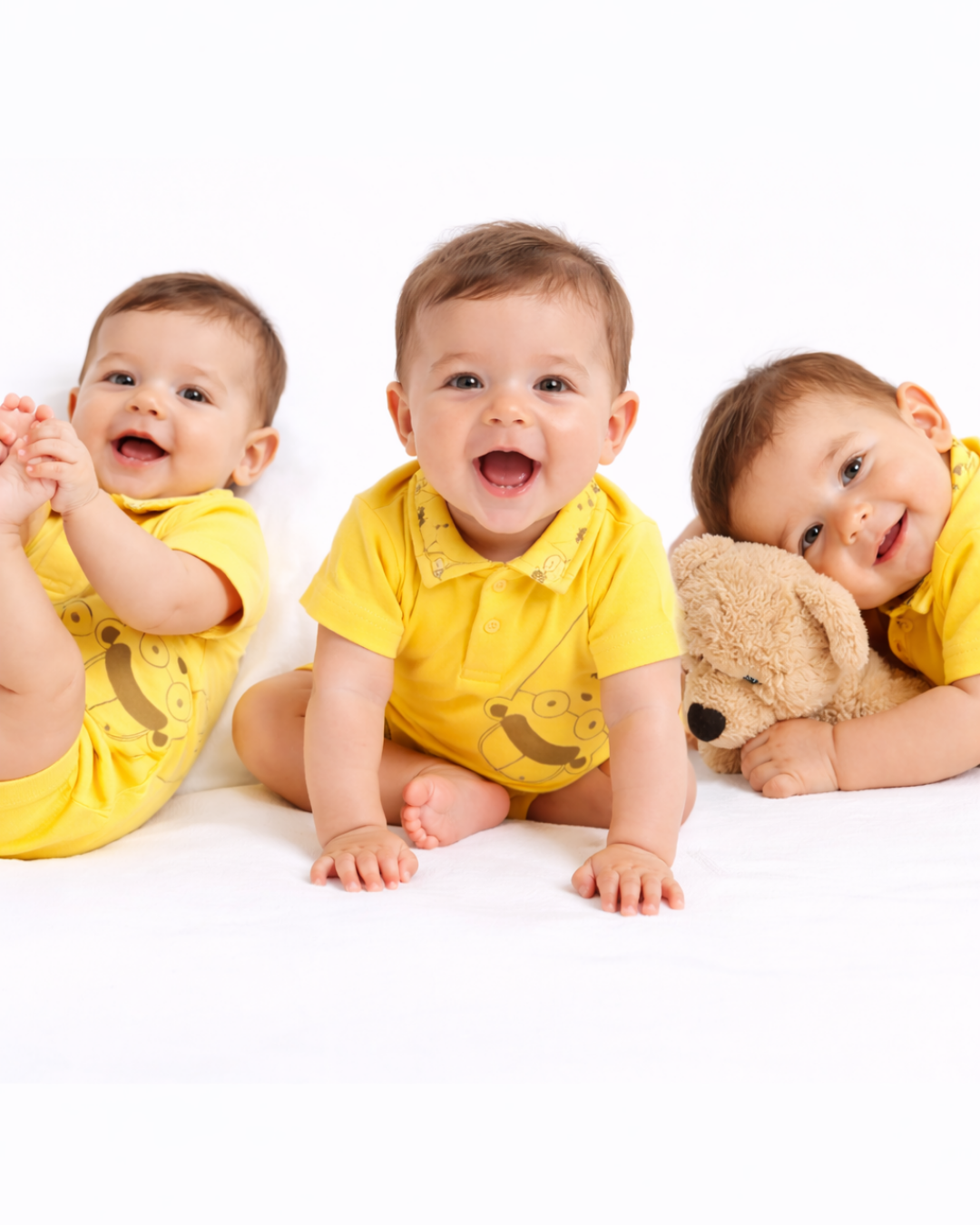 Bebeto Erkek Bebek Ayıcıklı Tulum