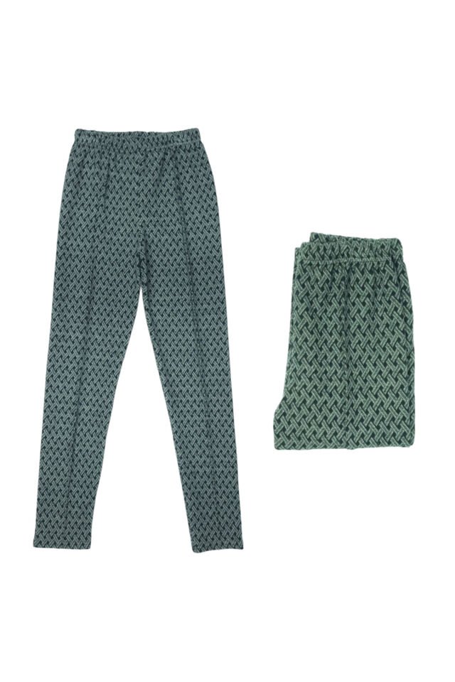 HC Halka Desenli Genç Kız Kışlık Tayt