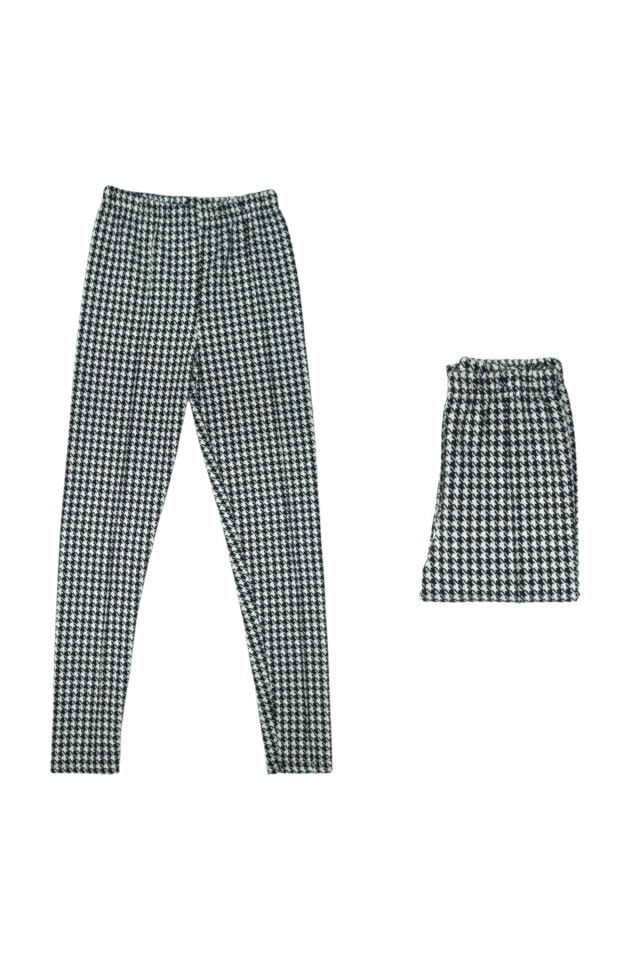 HC Yıldız Desenli Genç Kız Kışlık Tayt