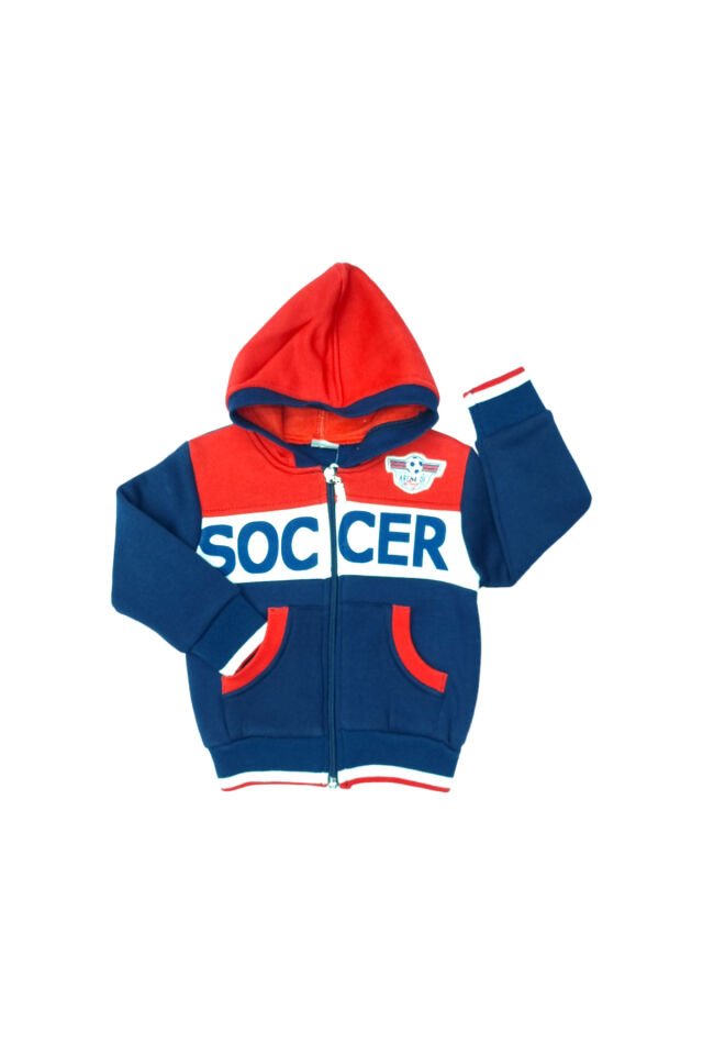 Pelops Erkek Bebek Spor Eşofman Takım Kırmızı - 1 Yaş
