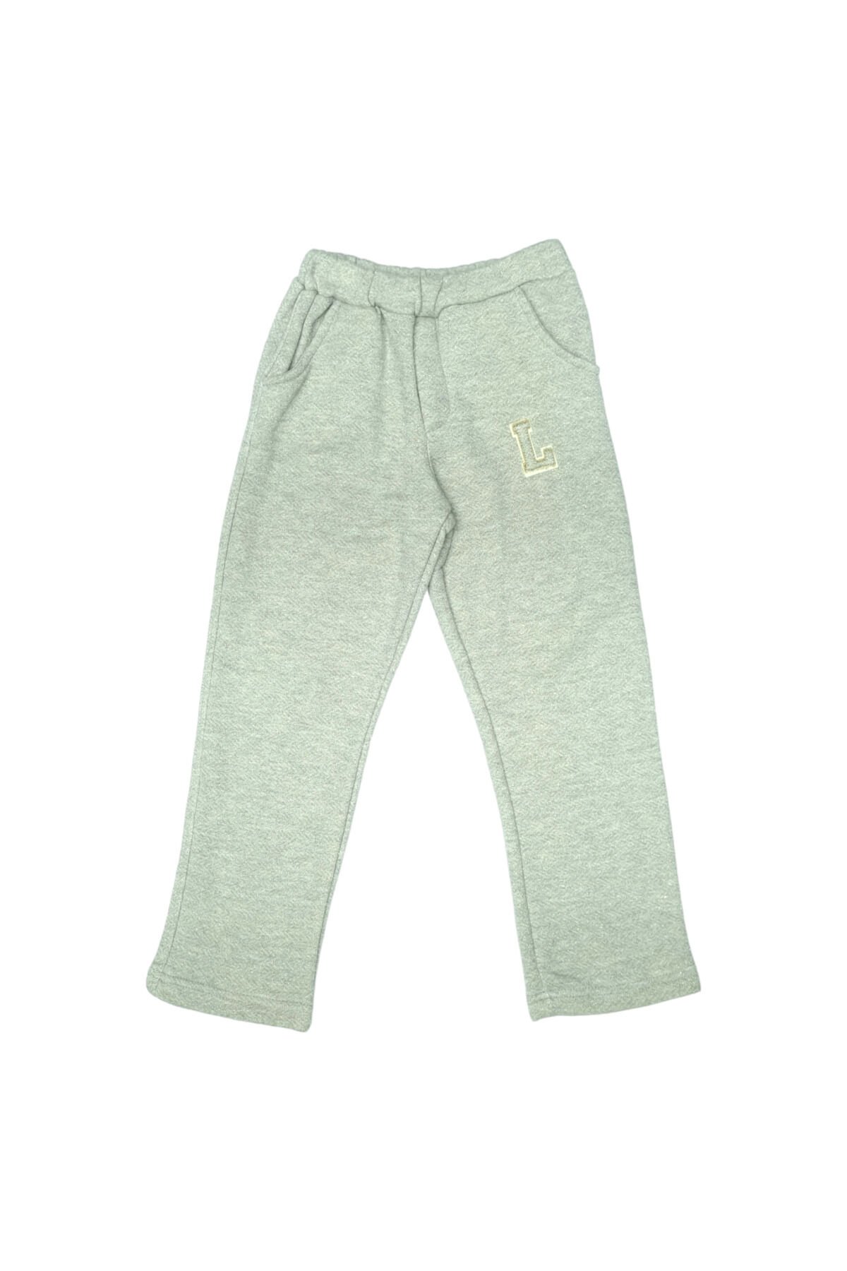 HC Parlak Dokulu Kız Çocuk Eşofman Altı