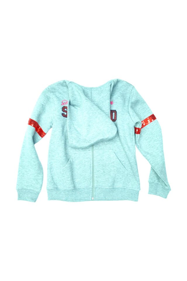 Pelops Kız Çocuk Spor Eşofman Takım Gri - 9-10 Yaş