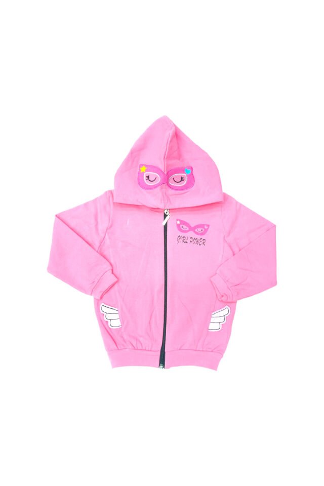 Popshops Kız Bebek Spor Eşofman Takım Pembe - 3-4 Yaş