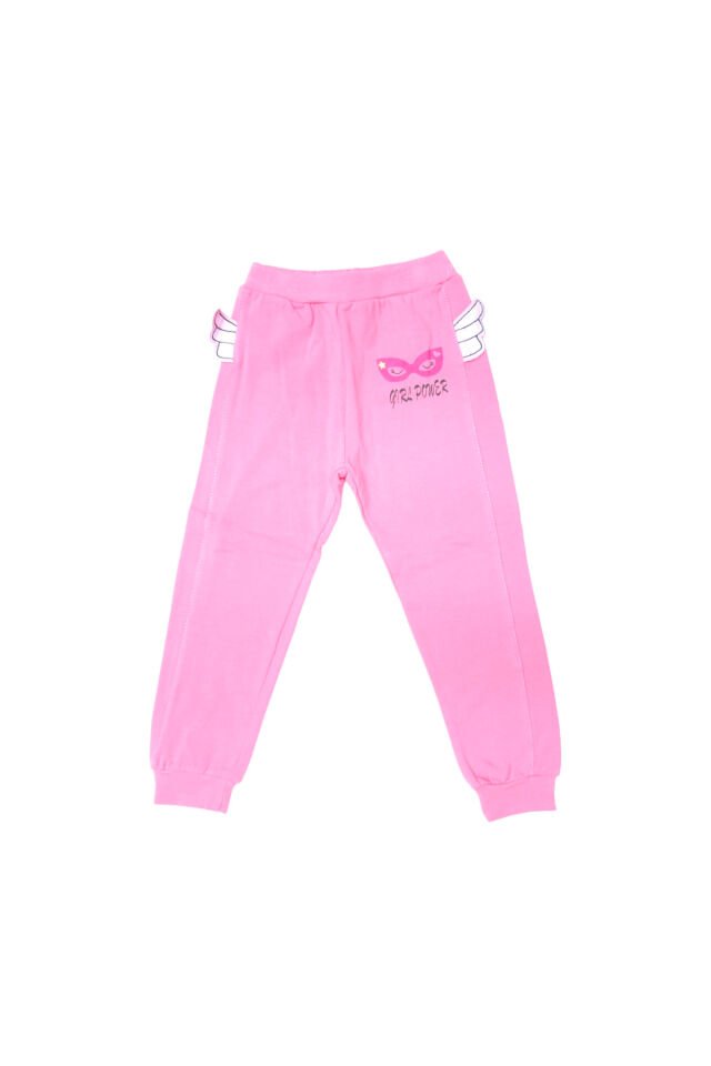 Popshops Kız Bebek Spor Eşofman Takım Pembe - 3-4 Yaş