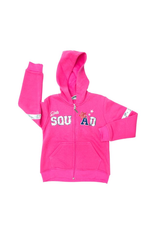 Pelops Kız Çocuk Spor Eşofman Takım Pembe - 7-8 Yaş