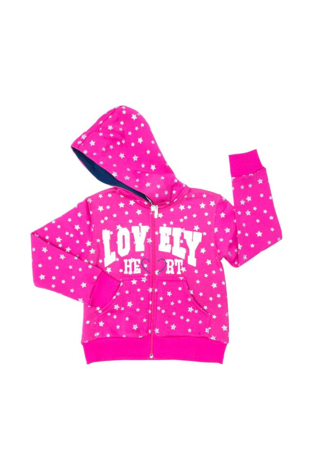 Pelops Kız Çocuk Spor Eşofman Takım Pembe - 7-8 Yaş