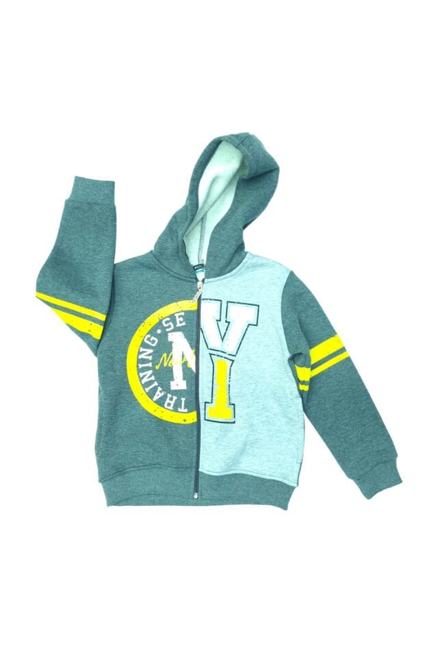 Pelops Erkek Çocuk Spor Eşofman Takım Füme - 6-7 Yaş