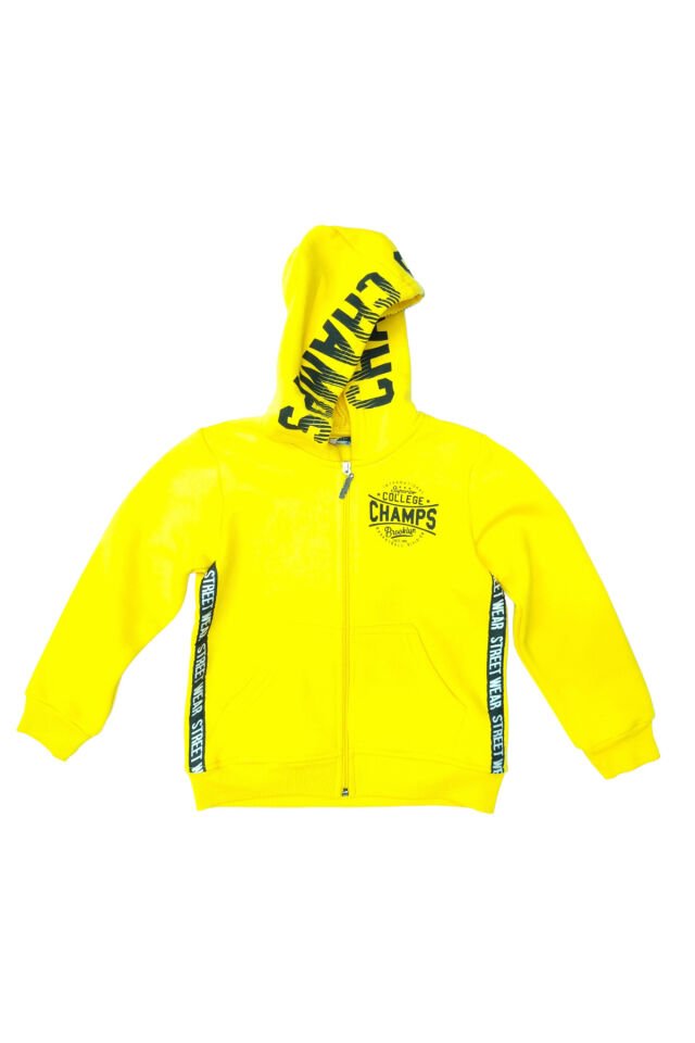 Pelops Erkek Çocuk Spor Eşofman Takım Sarı - 5-6 Yaş