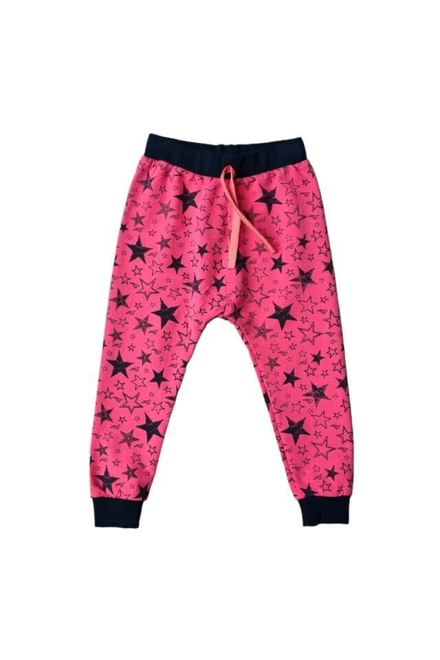 Pls Kız Çocuk Yıldız Desenli Eşofman Altı