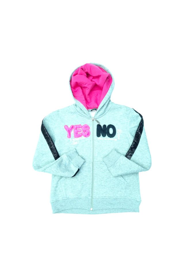 Pelops Kız Çocuk Spor Eşofman Takım Gri - 8-9 Yaş