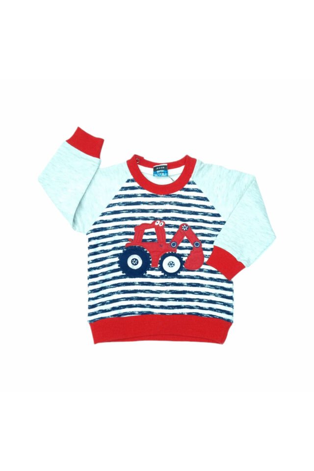 Pelops Erkek Bebek Spor Eşofman Takım Kırmızı - 9 - 12 Ay