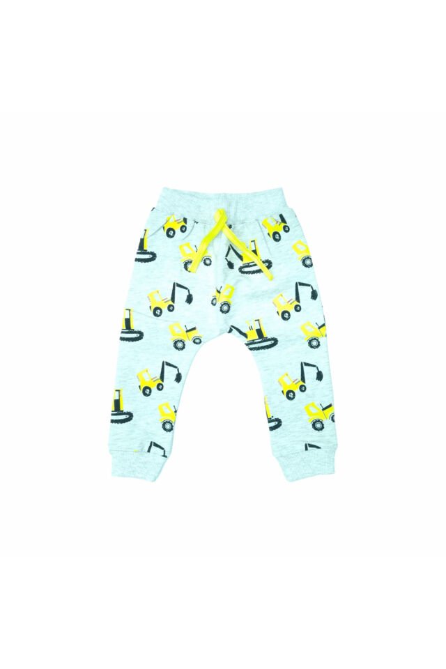 Pelops Erkek Bebek Spor Eşofman Takım Gri - 9 - 12 Ay