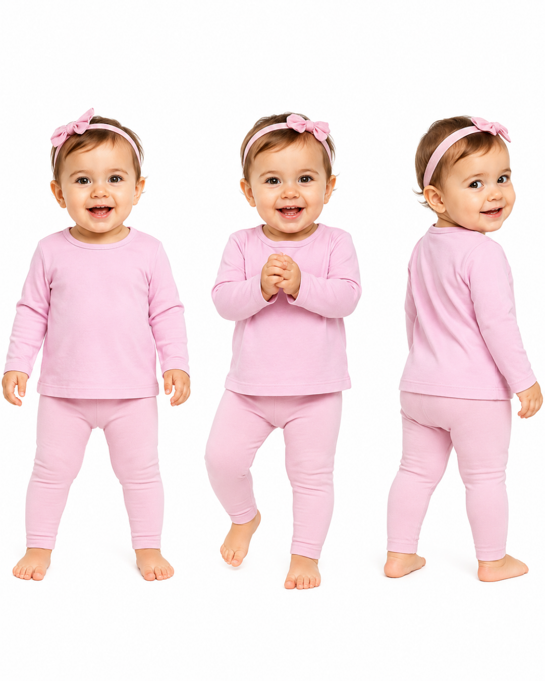 Lovetti Kız Bebek Kollu Badi
