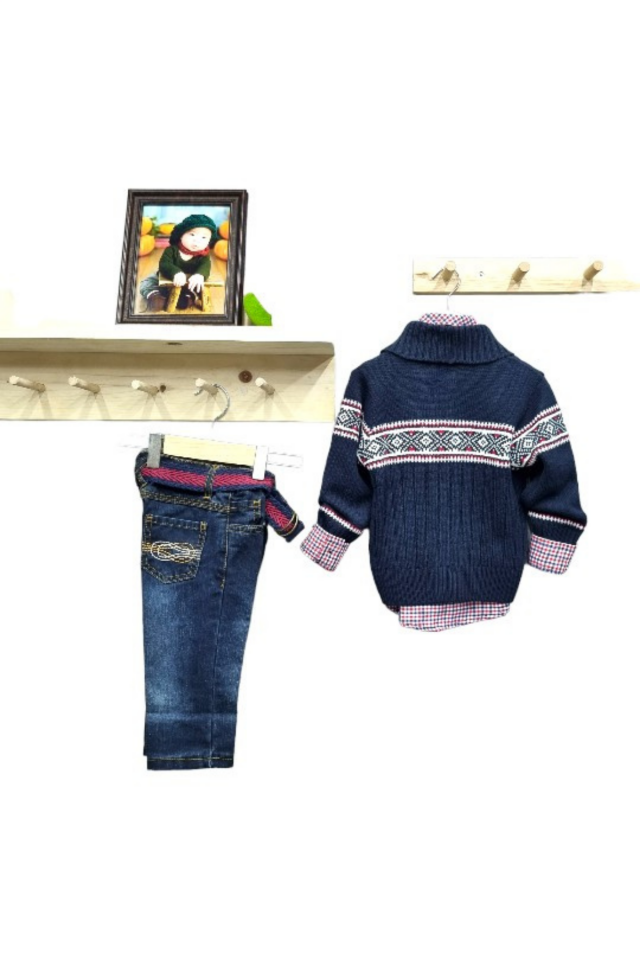 Kts Erkek Bebek Ceketli Takım