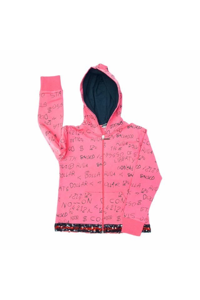 Pelops Kız Çocuk Spor Eşofman Takım Pembe - 8-9 Yaş
