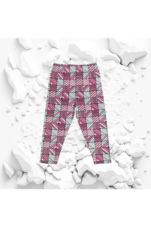 Pelops Kız Çocuk Spor Taytlı Yazlık Takım