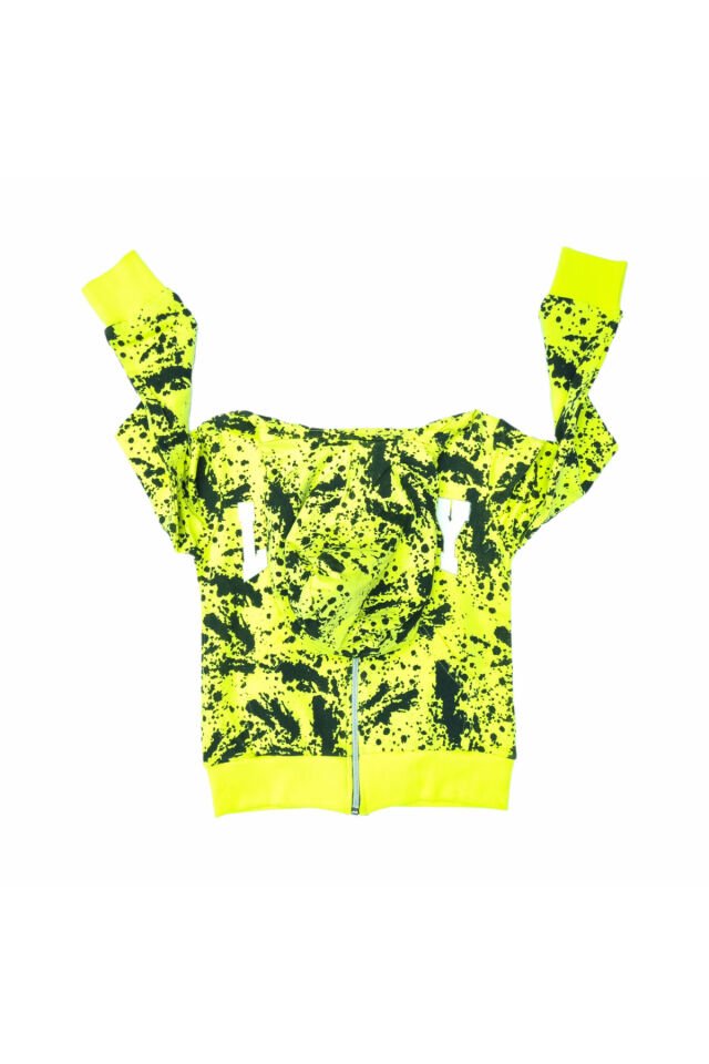 Pelops Kız Çocuk Spor Eşofman Takım Sarı - 8-9 Yaş