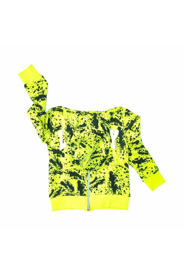 Pelops Kız Çocuk Spor Eşofman Takım Sarı - 8-9 Yaş
