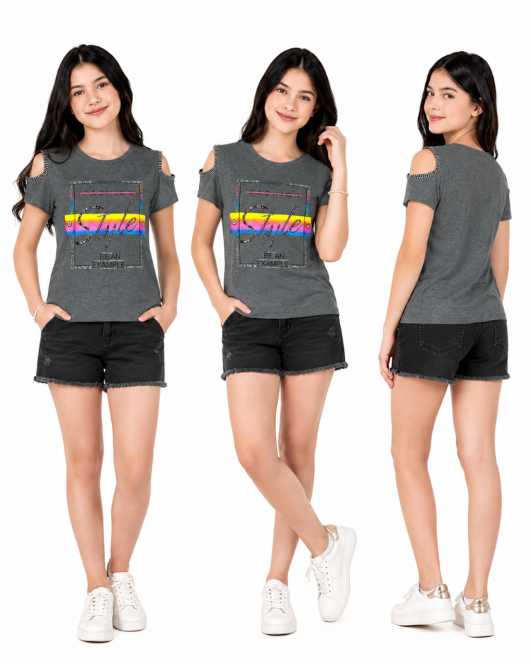 Zelish Genç Kız Style Yazlık T-shirt