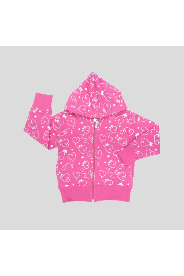Pelops Kız Bebek Spor Taytlı Takım Pembe - 3-4 Yaş