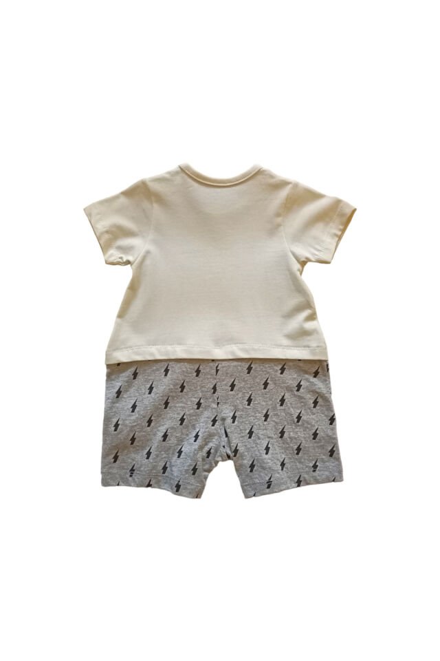 Bebetto Erkek Bebek Rock Yazlık Tulum