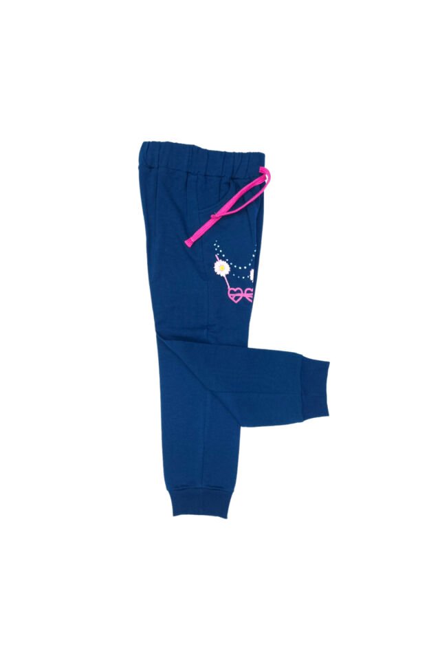 Pelops Kız Çocuk Spor Eşofman Takım Lacivert - 6 Yaş