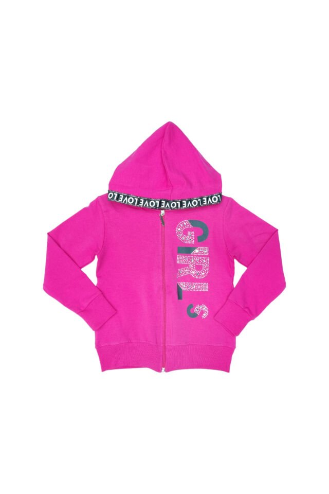 Pelops Kız Çocuk Spor Eşofman Takım Pembe - 7-8 Yaş