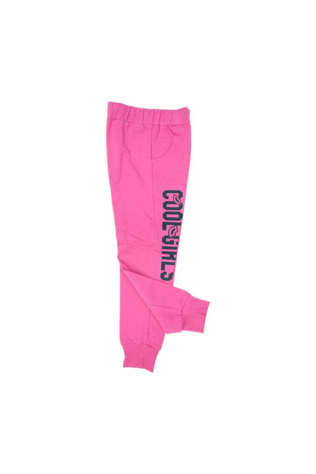 Pelops Kız Çocuk Spor Eşofman Takım Pembe - 7-8 Yaş