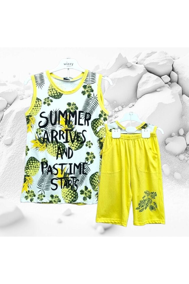 Pelops Erkek Çocuk Şortlu Yazlık Takım