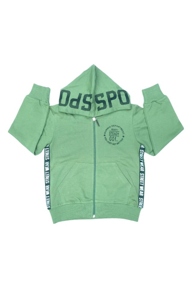 Pelops Erkek Çocuk Spor Eşofman Takım Haki - 5-6 Yaş