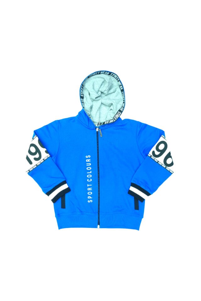 Pelops Erkek Çocuk Spor Eşofman Takım Mavi - 5-6 Yaş